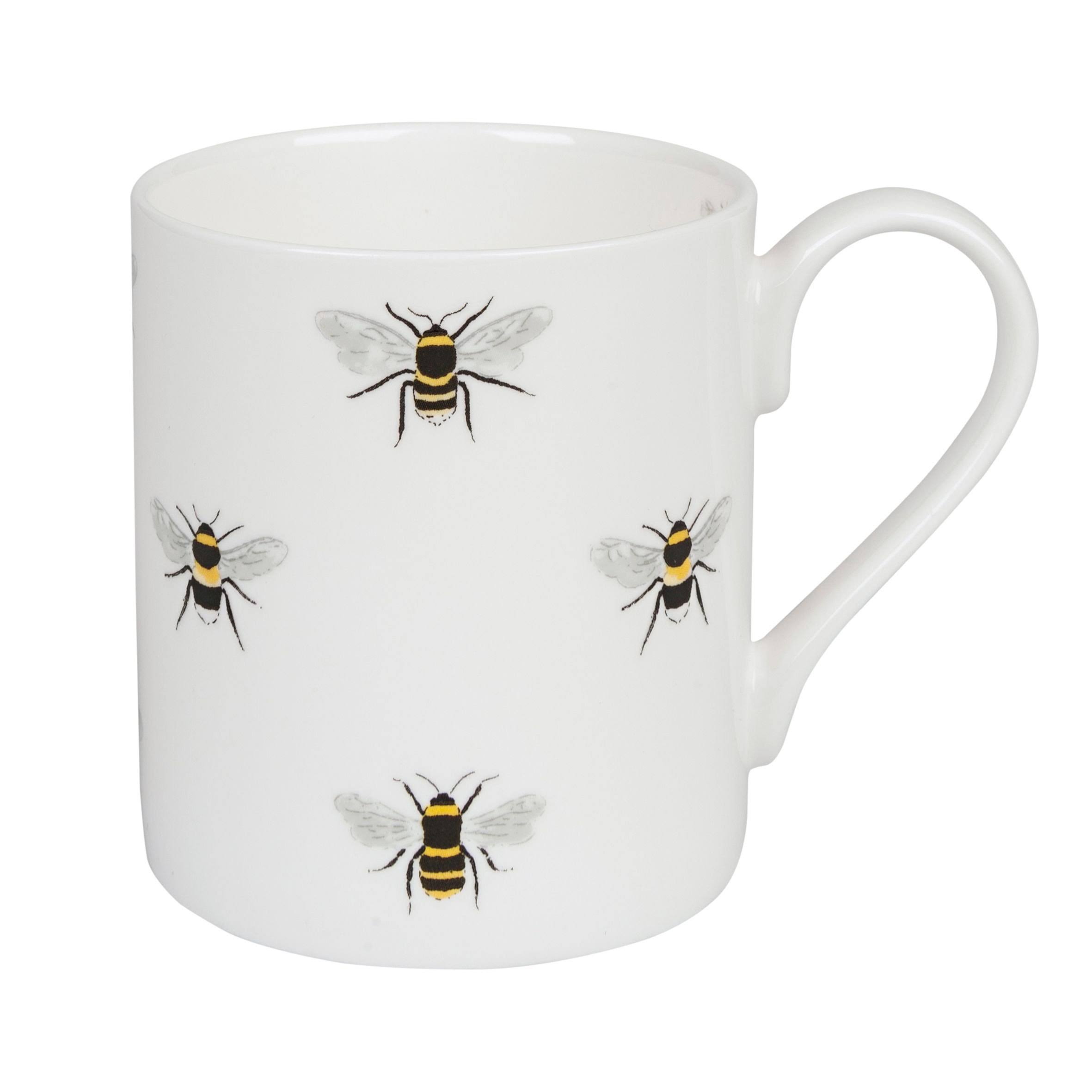 Sophie Allport Bees White Boxed Mug