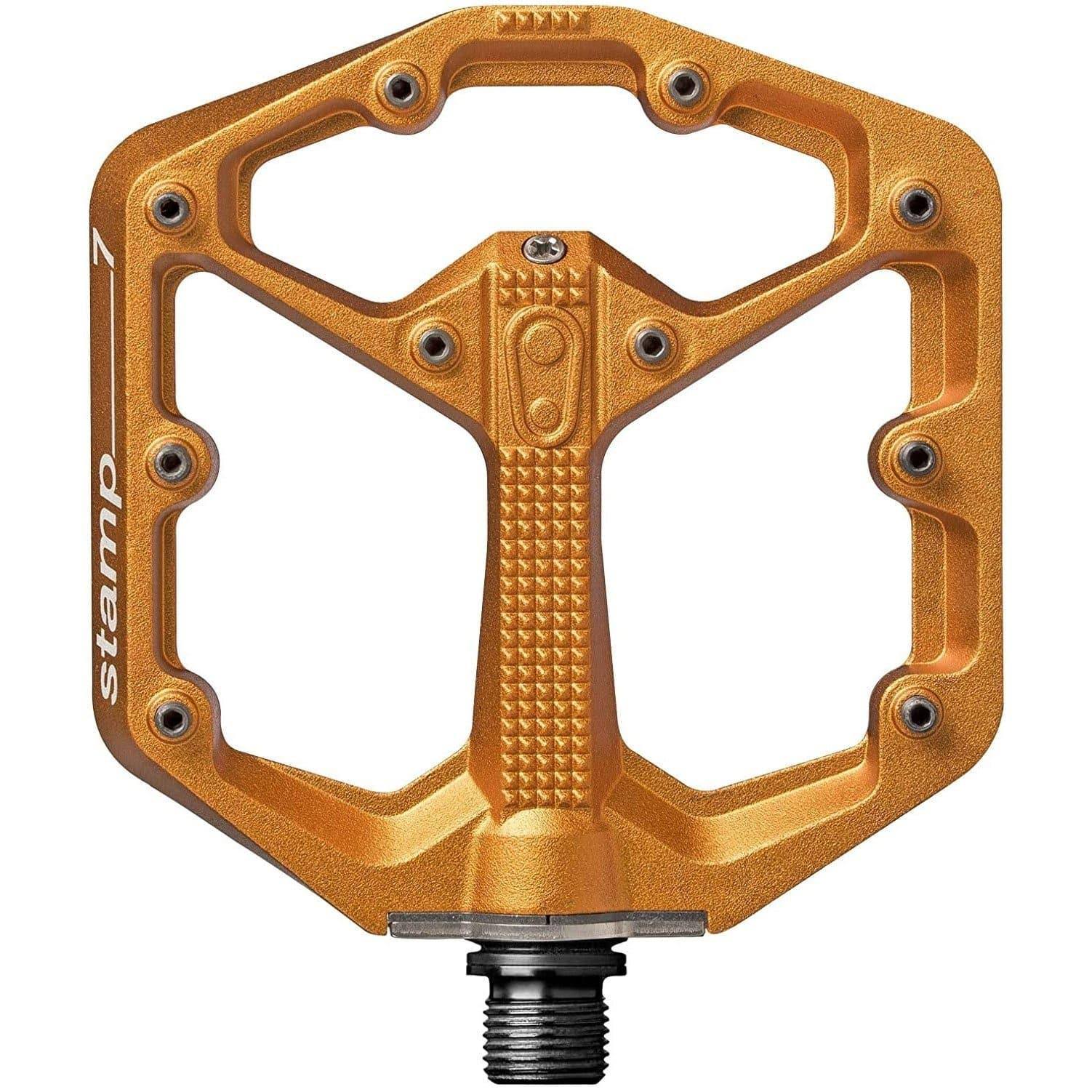 Crankbrothers Limited Edition Stamp 7 Pedal - Orange, Small