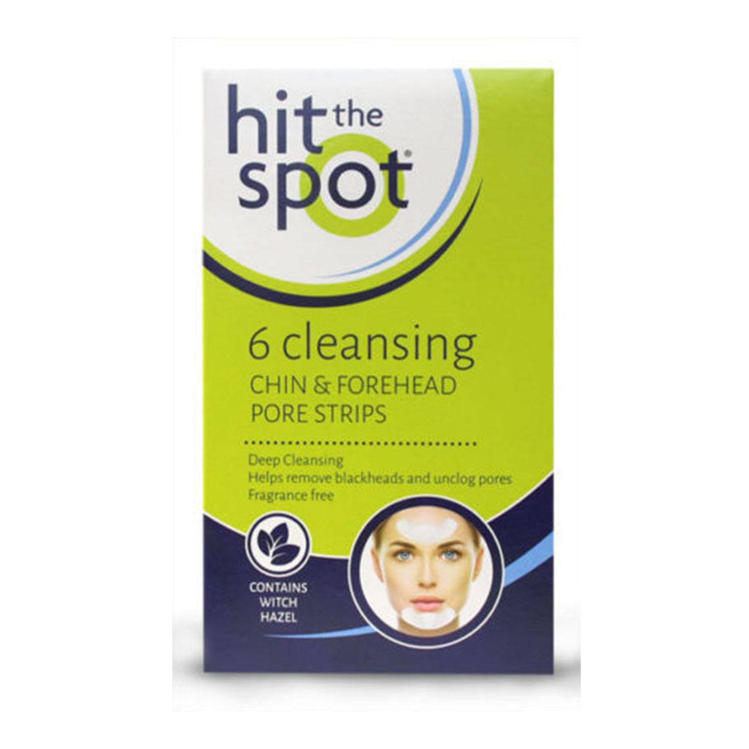 Hit The Spot Cleansing Chin & Forehead Pore Strips