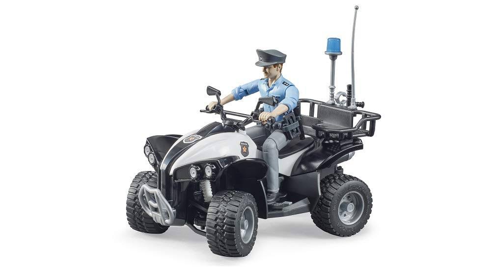 Bruder Police Quad With Policeman And Accessories