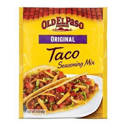 Old El Paso Taco Seasoning Mix - Original, 1oz