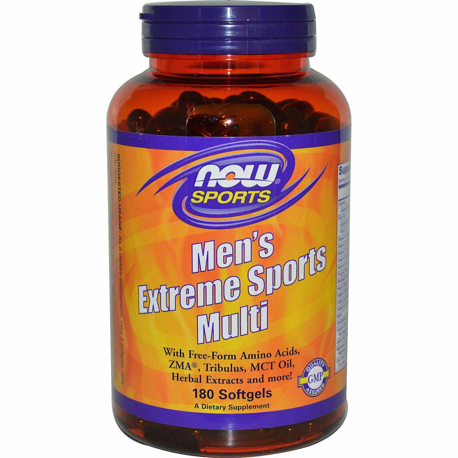 Now Foods Men's Extreme Sports Multivitamin - 180 Softgels