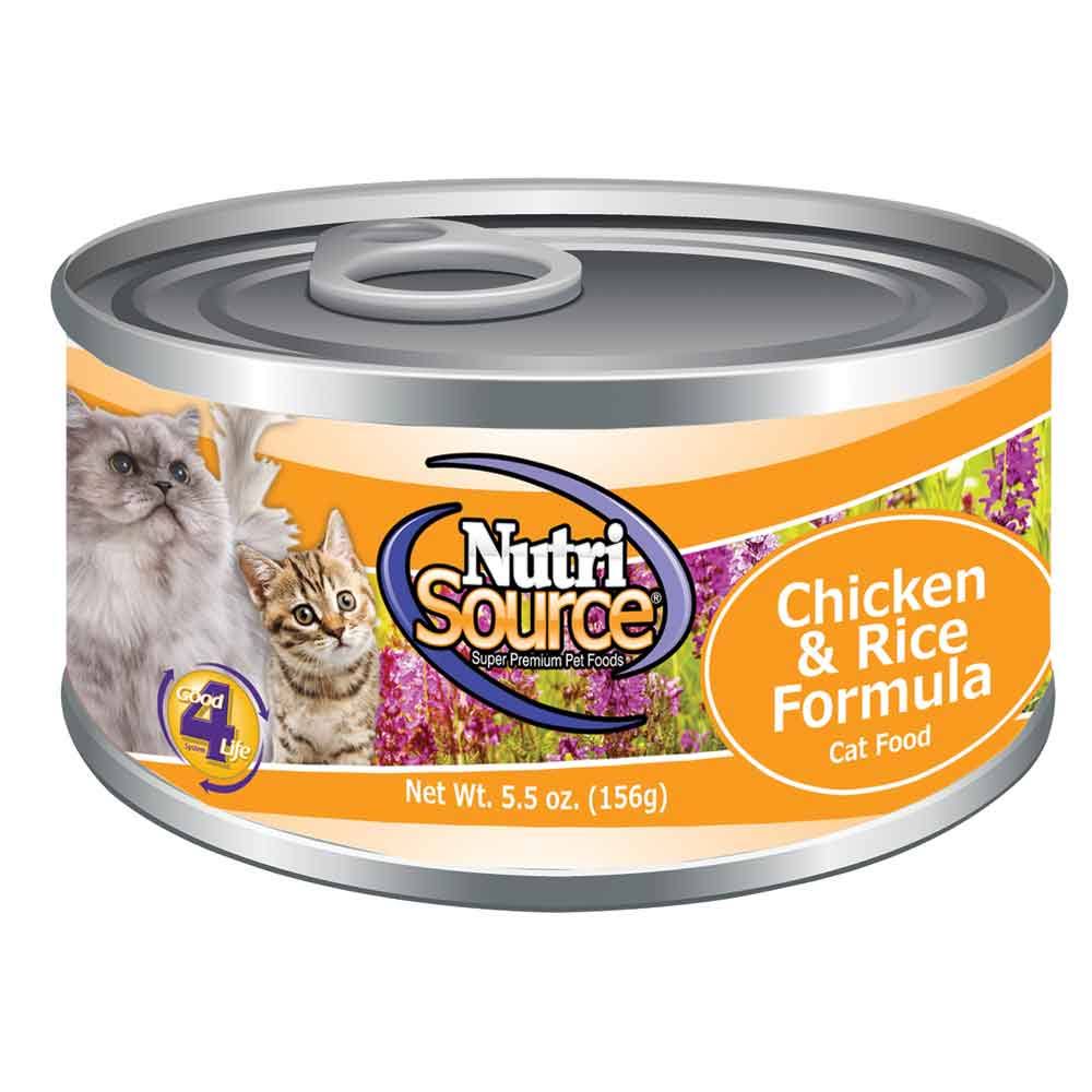 Nutrisource Cat Food - Chicken & Rice, 141g
