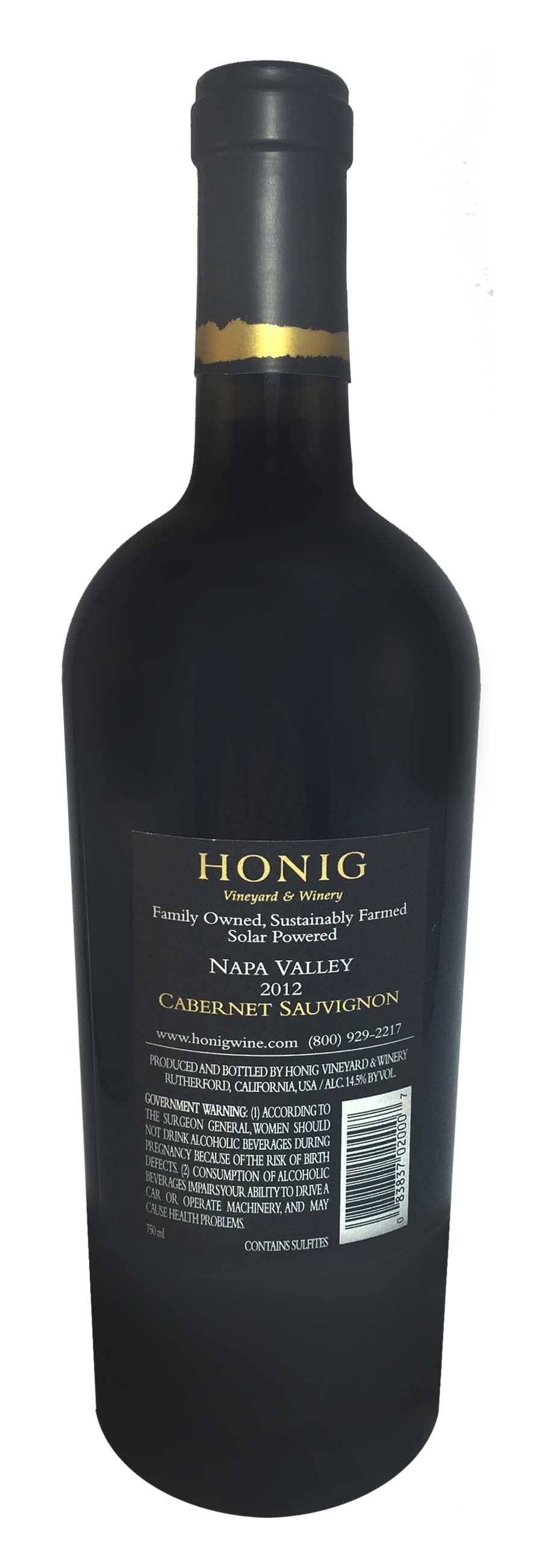 Release Honig Napa Valley Cabernet 2014 - 12 Bottles