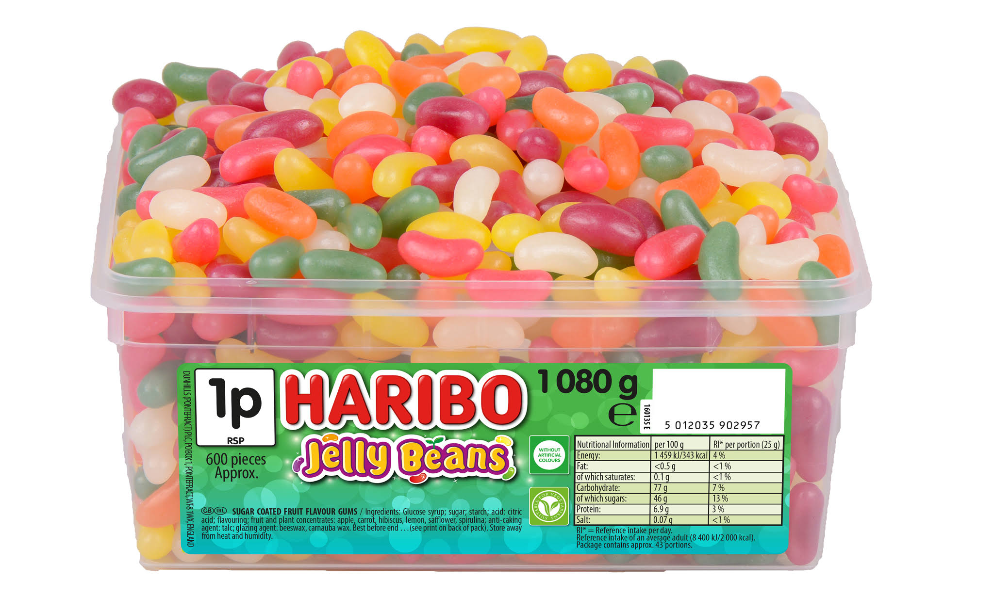 Haribo Jelly Beans - 1080g
