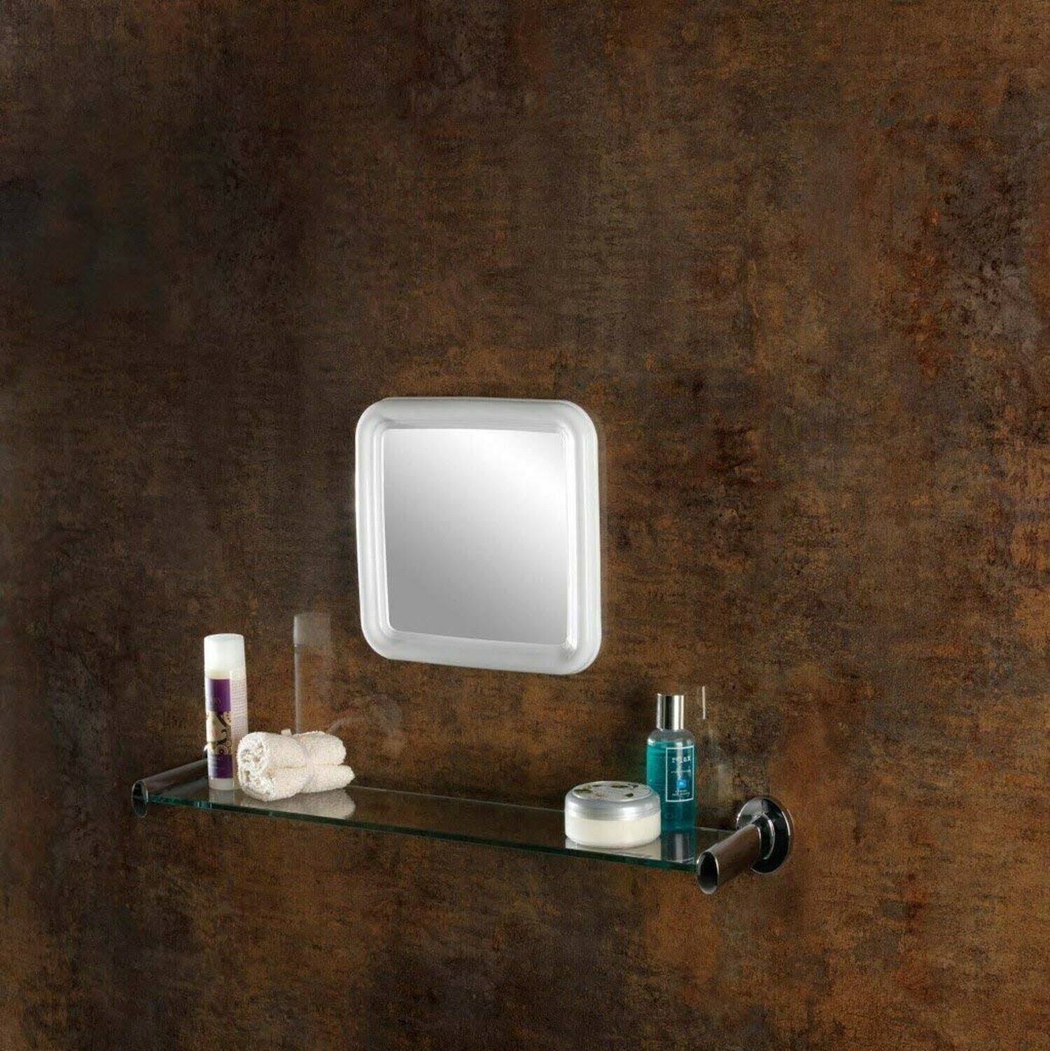 SupaHome Square Plastic Mirror 21 x 21cm #bbe