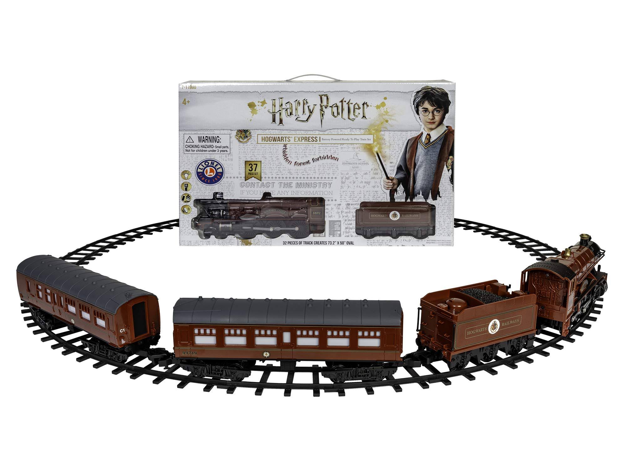 Lionel Hogwarts Express Ready-to-Play 4-6-0 Set, Battery-Powered Model