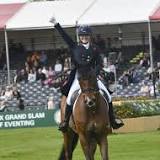 Laura Collett leads after the dressage at Badminton