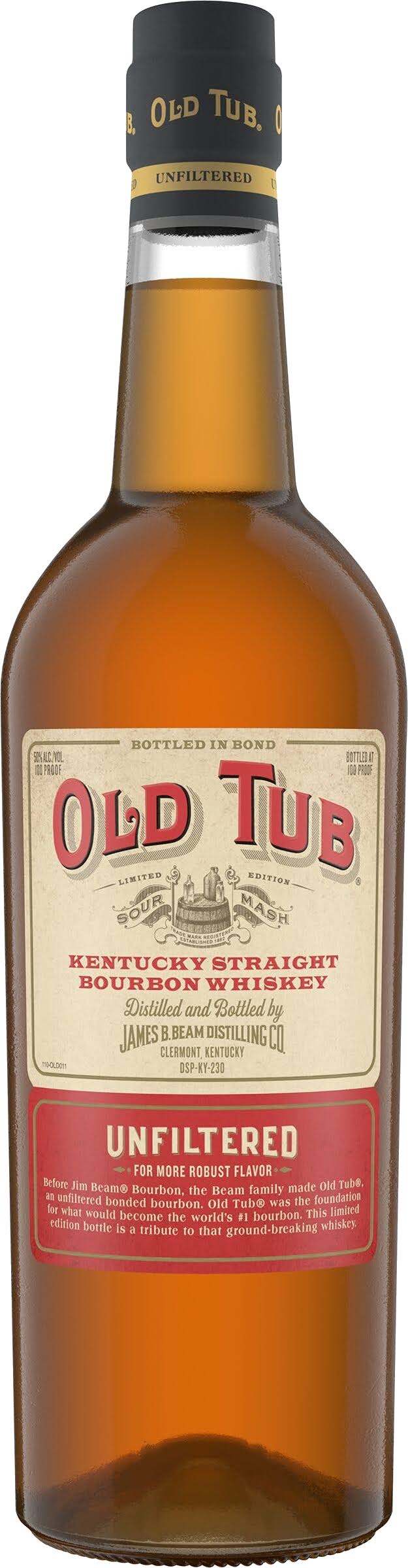 Jim Beam - Old Tub - Kentucky Straight Bourbon Whiskey 75cL