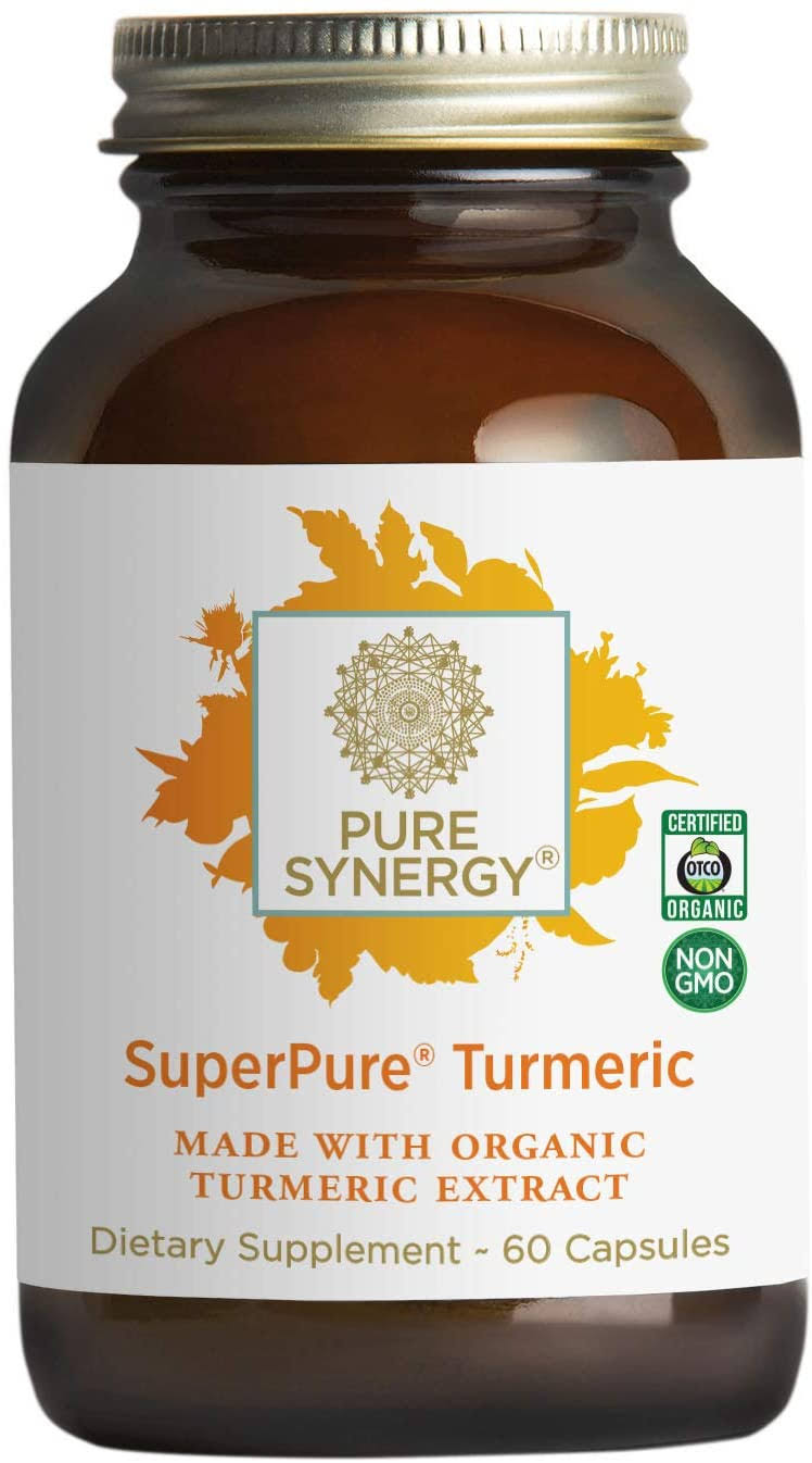 Pure Synergy SuperPure Organic Turmeric Extract - 60 capsules