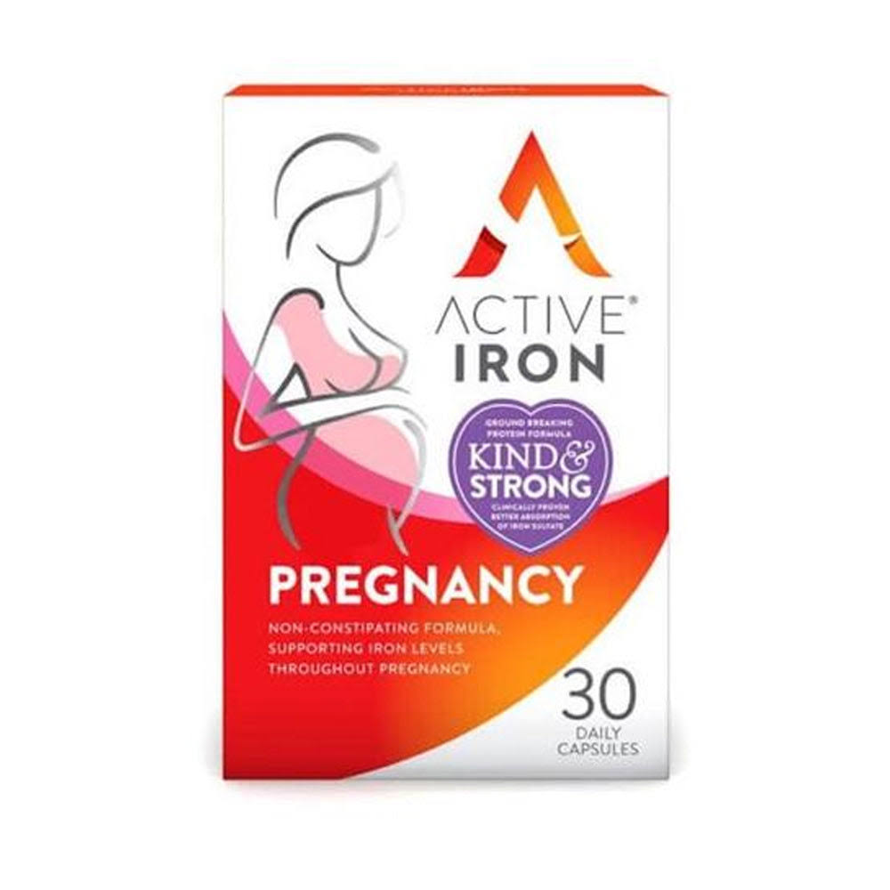 Active Iron Pregnancy 30 Daily Iron Capsules