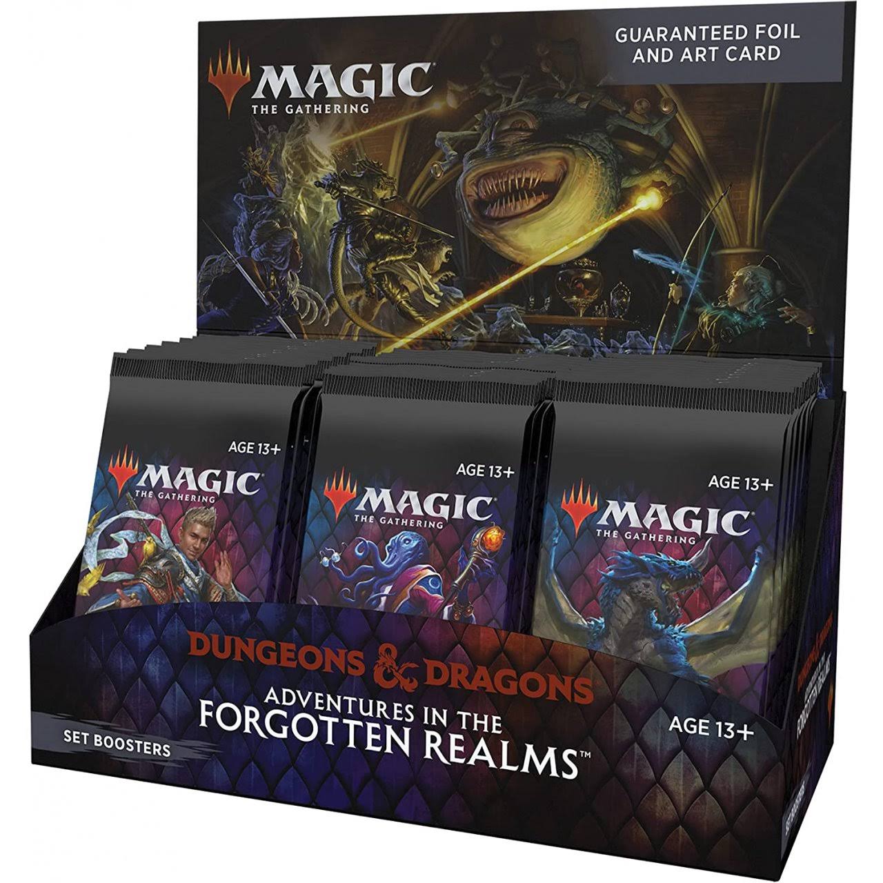 Magic: The Gathering Adventures in the Forgotten Realms Set Booster Bo