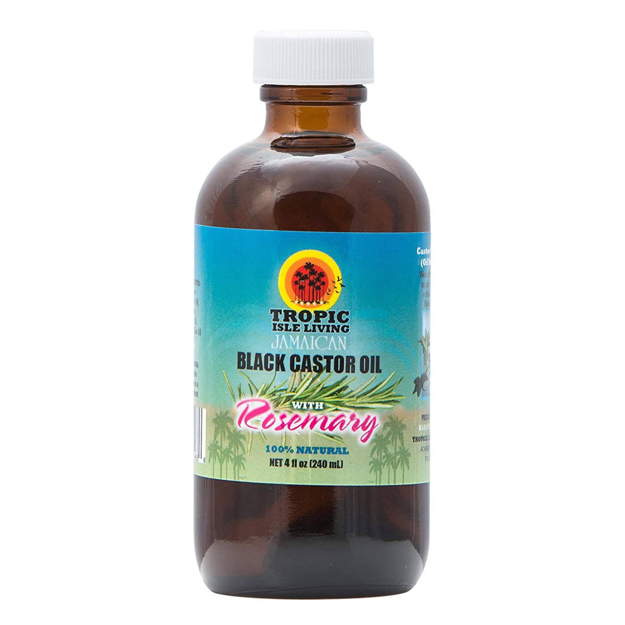 Tropic Isle Living Jamaican Black Castor Oil - Rosemary - 4oz