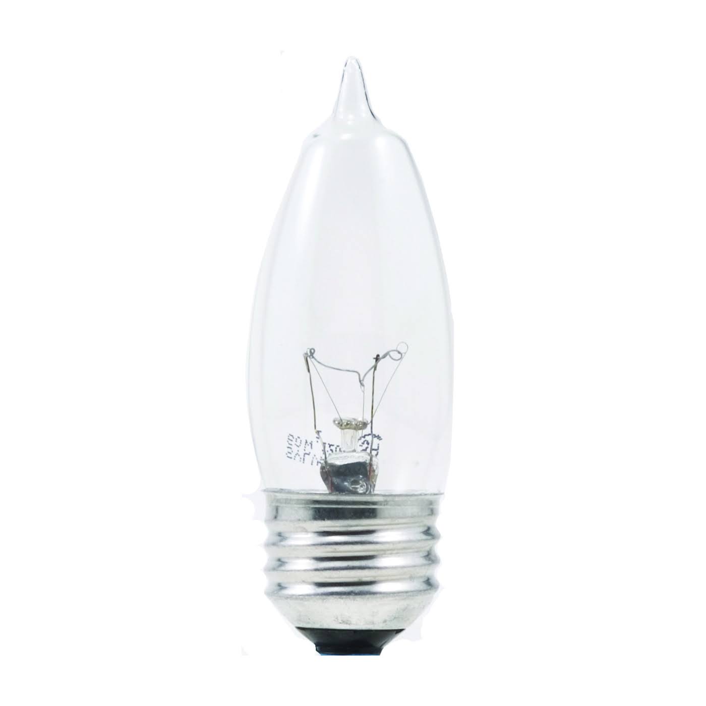Sylvania Clear Decorative Light Bulb - 40W, x4