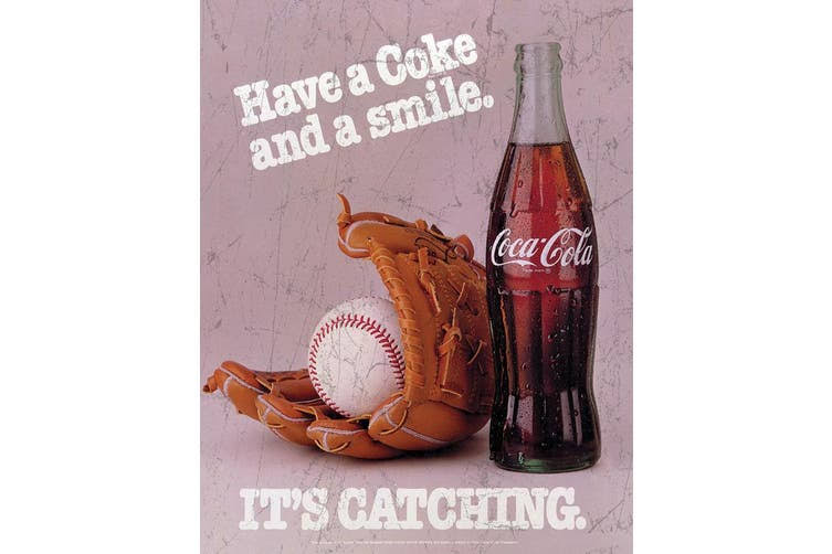Tin Signs--Coke It's Catching