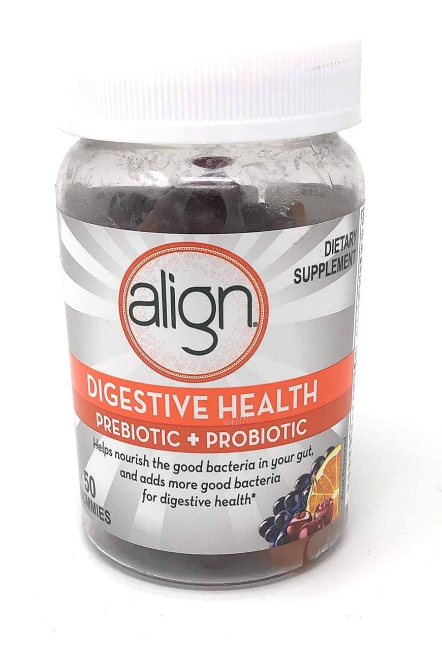 Align Digestive Health Prebiotic & Probiotic Gummies - 50 Gummies