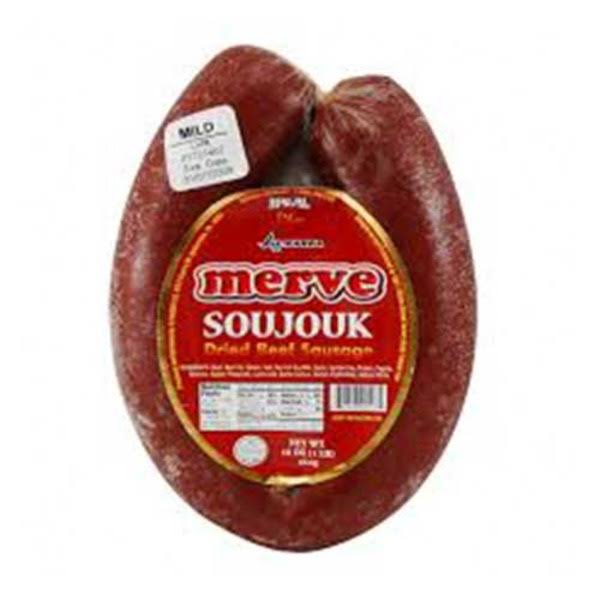 Merve Butcher Style Beef Soujouk - 1lb (Halal)