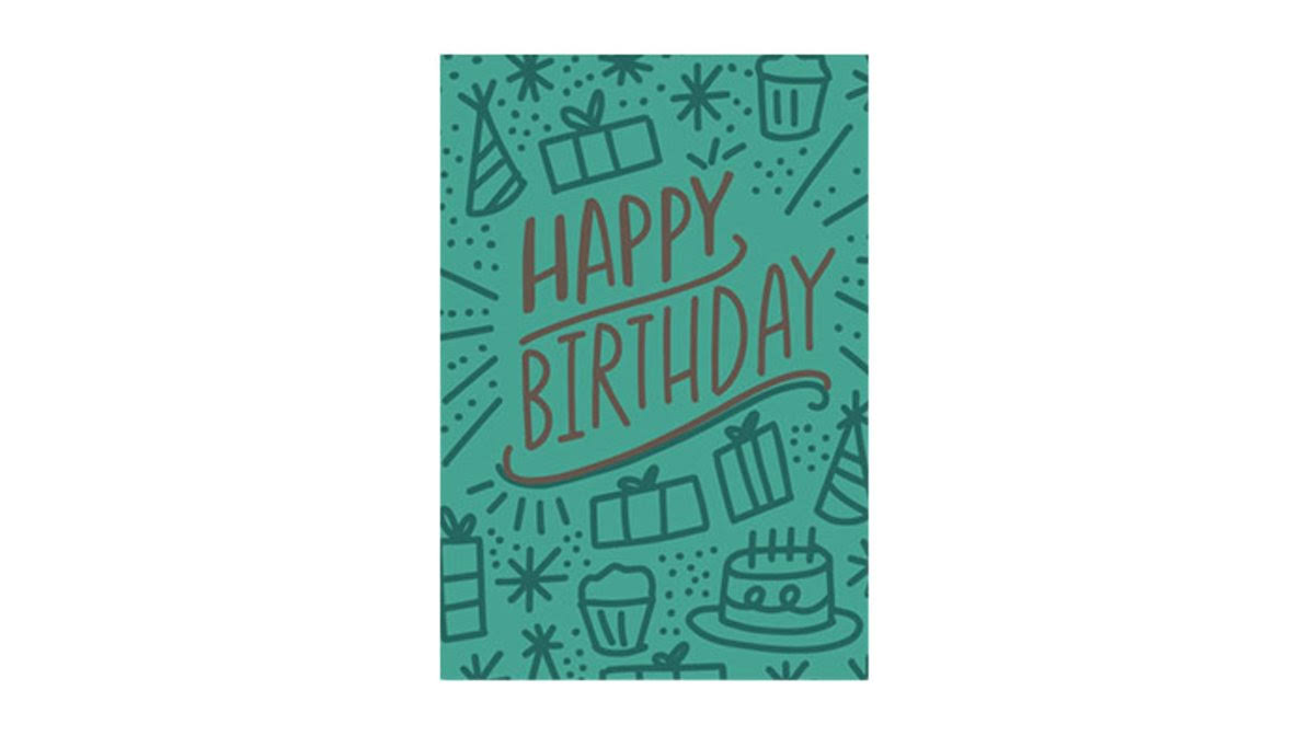 Hope It's Super Great Birthday Card (1ct) Test