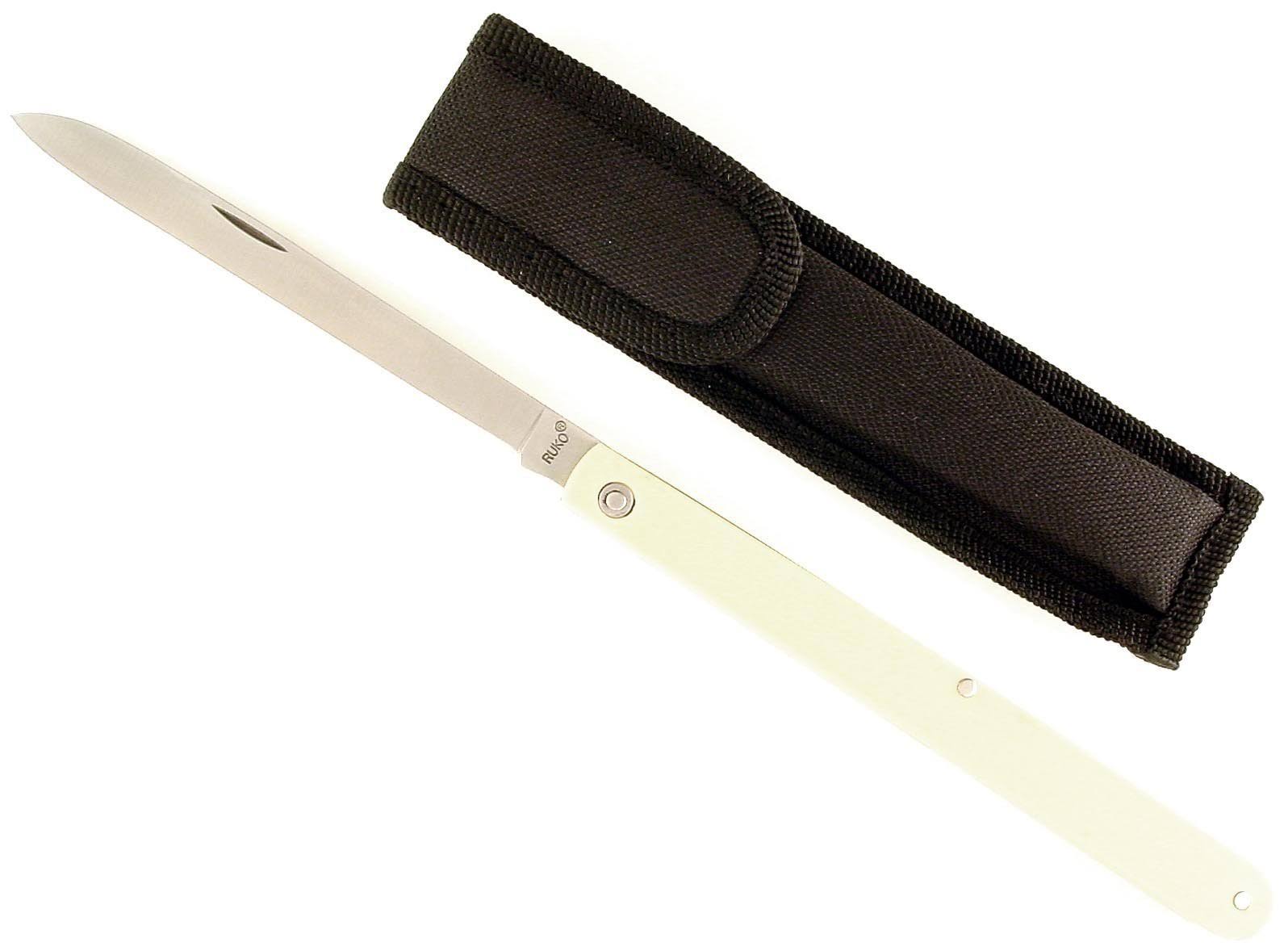 Ruko 4-1/4-Inch Blade Fruit Sampling Knife with Plain Edge Nylon