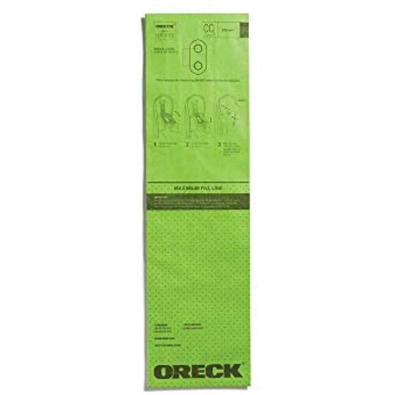 Oreck Vacuum Bag, 25 Pack, Green