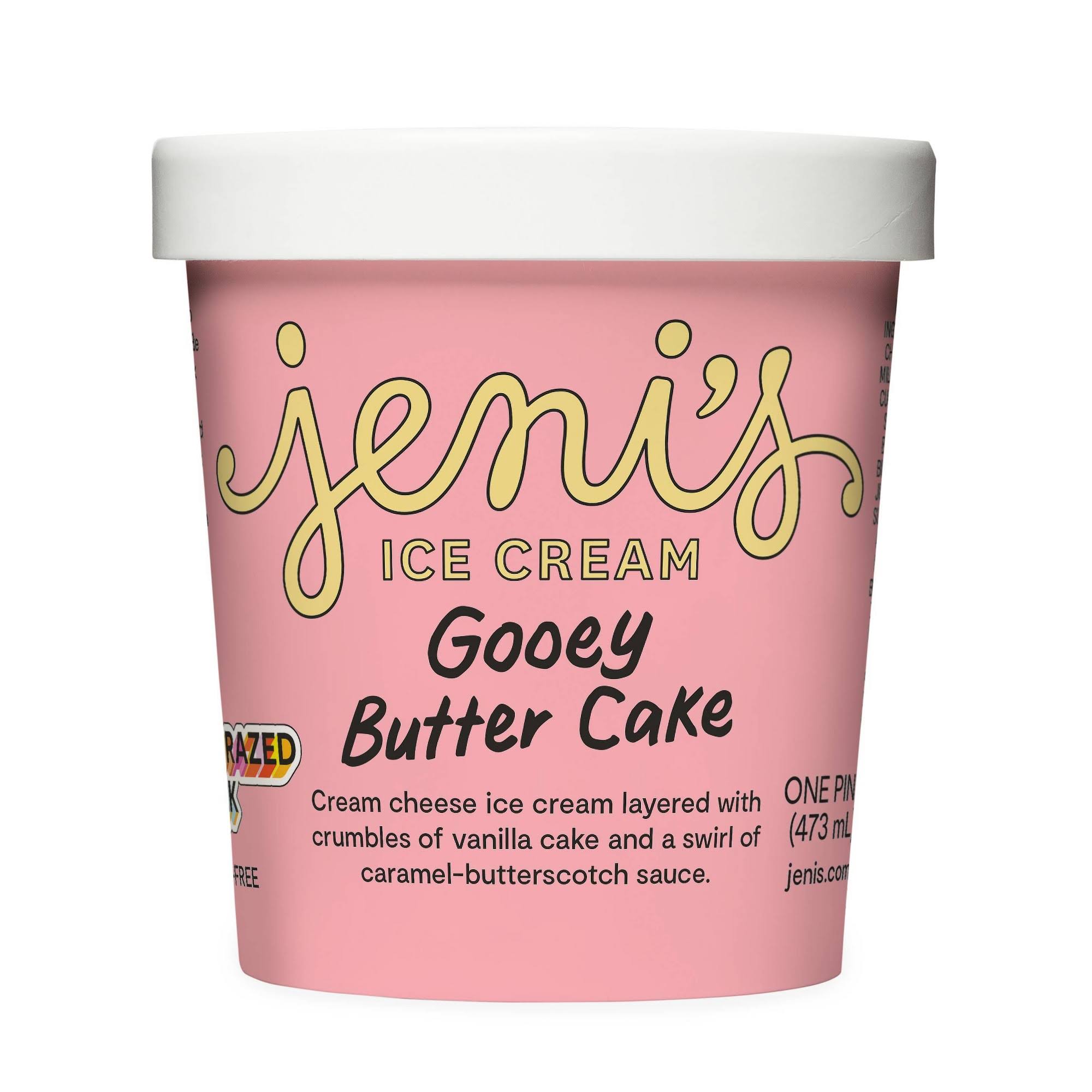 Jeni's Ice Cream, Gooey Butter Cake - one pint (473 ml)