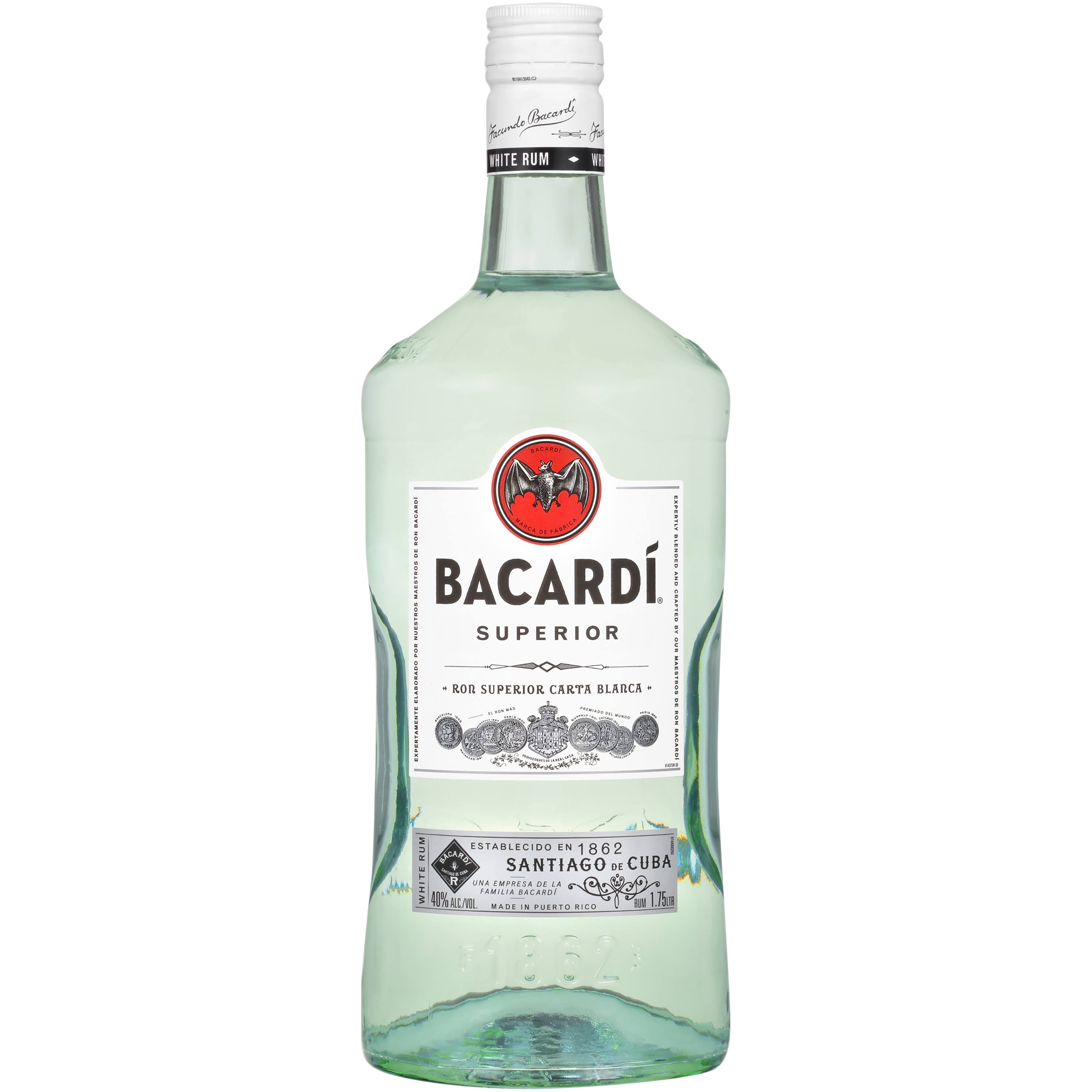 Bacardi White Rum 175L