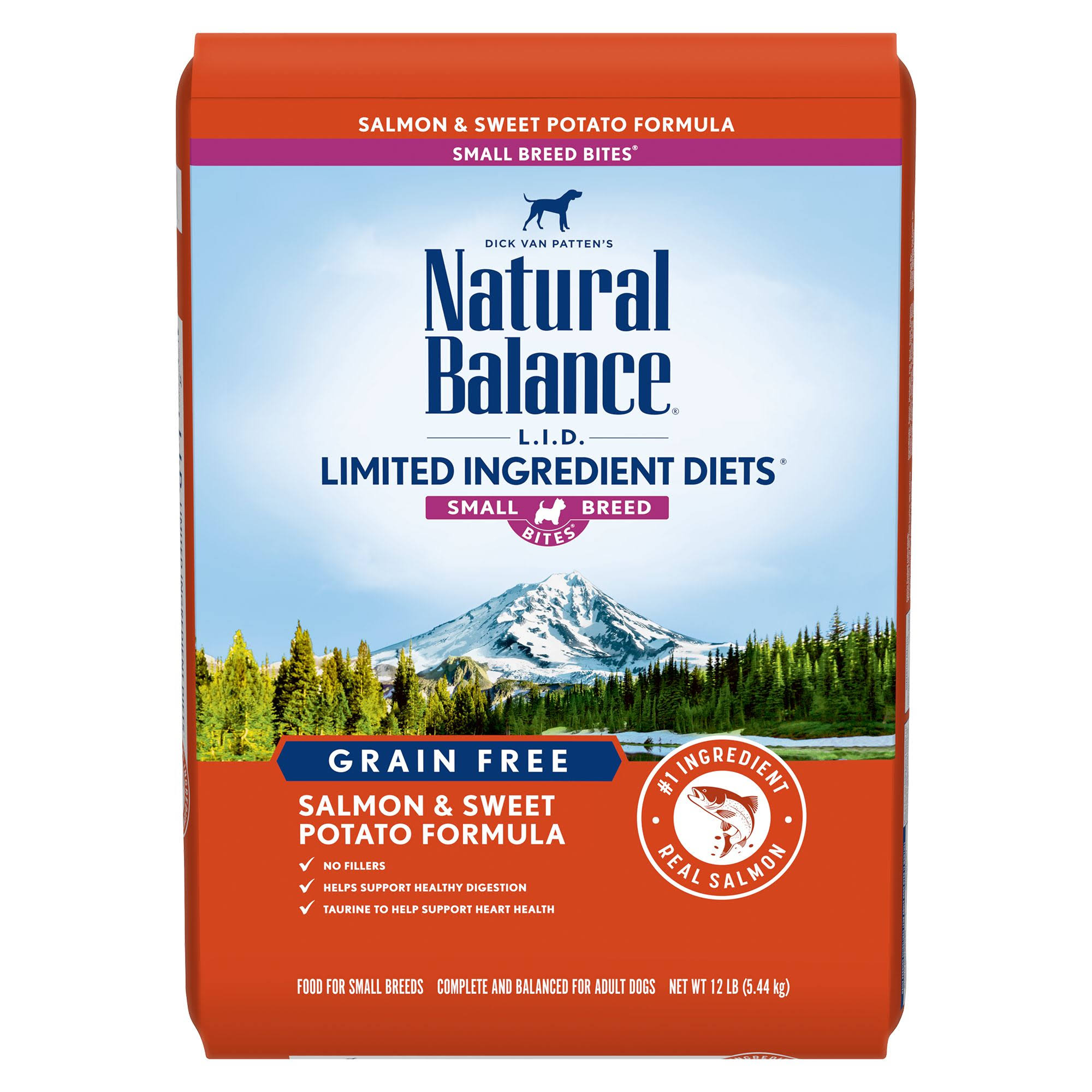 Natural Balance SB Dog Food - Salmon & Sweet Potato 5.44 kg