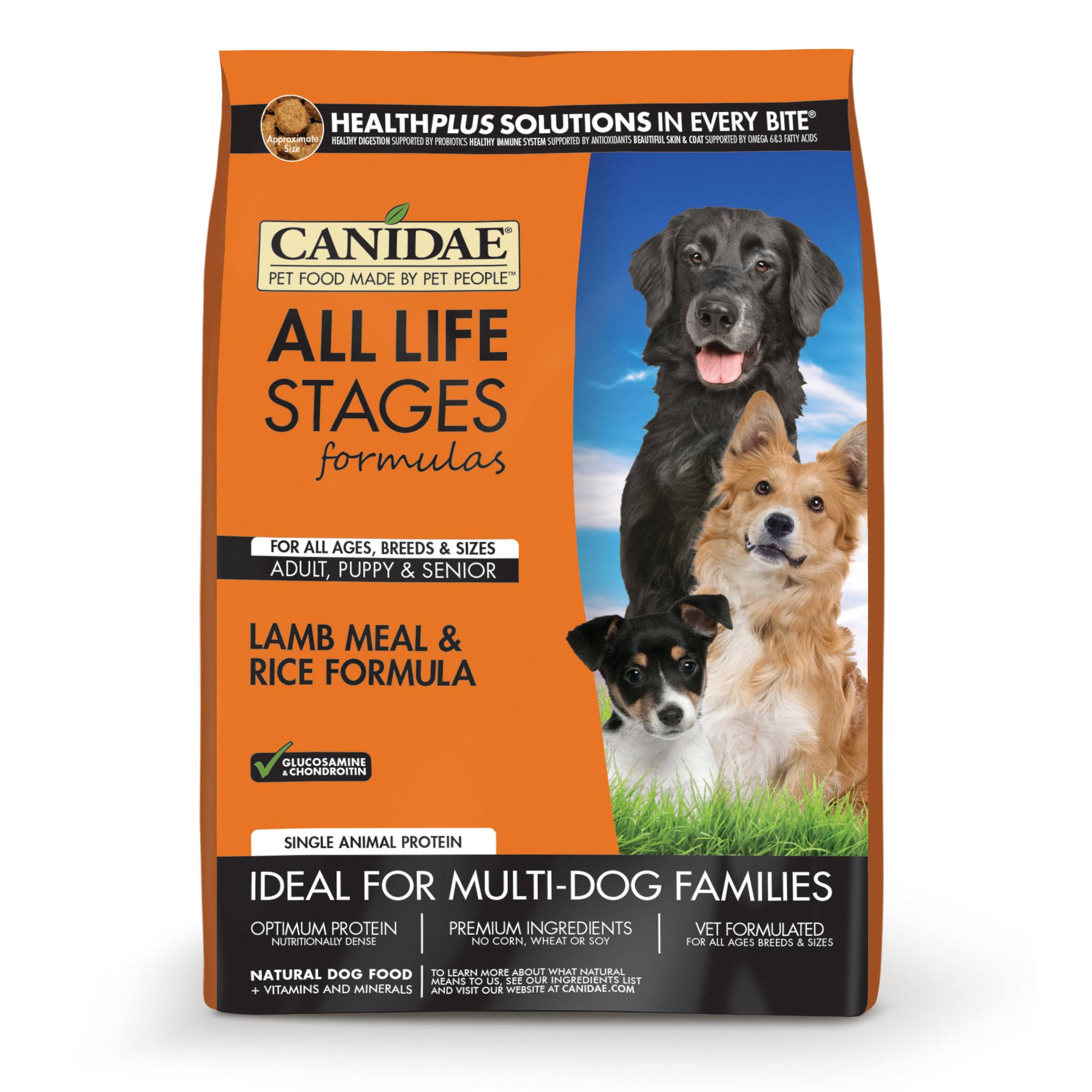 Canidae All Breeds Dog Dry Food - Lamb & Rice, 13.6kg