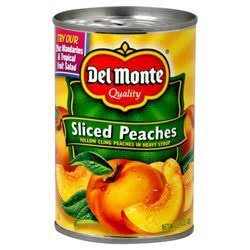 Del Monte Sliced Peaches - 15.25 oz