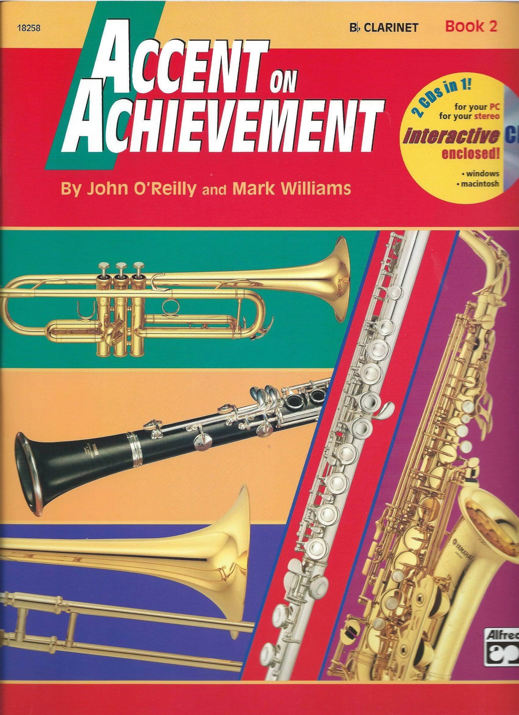 Accent On Achievement: Volume 2 BB Clarinet - Alfred Publishing