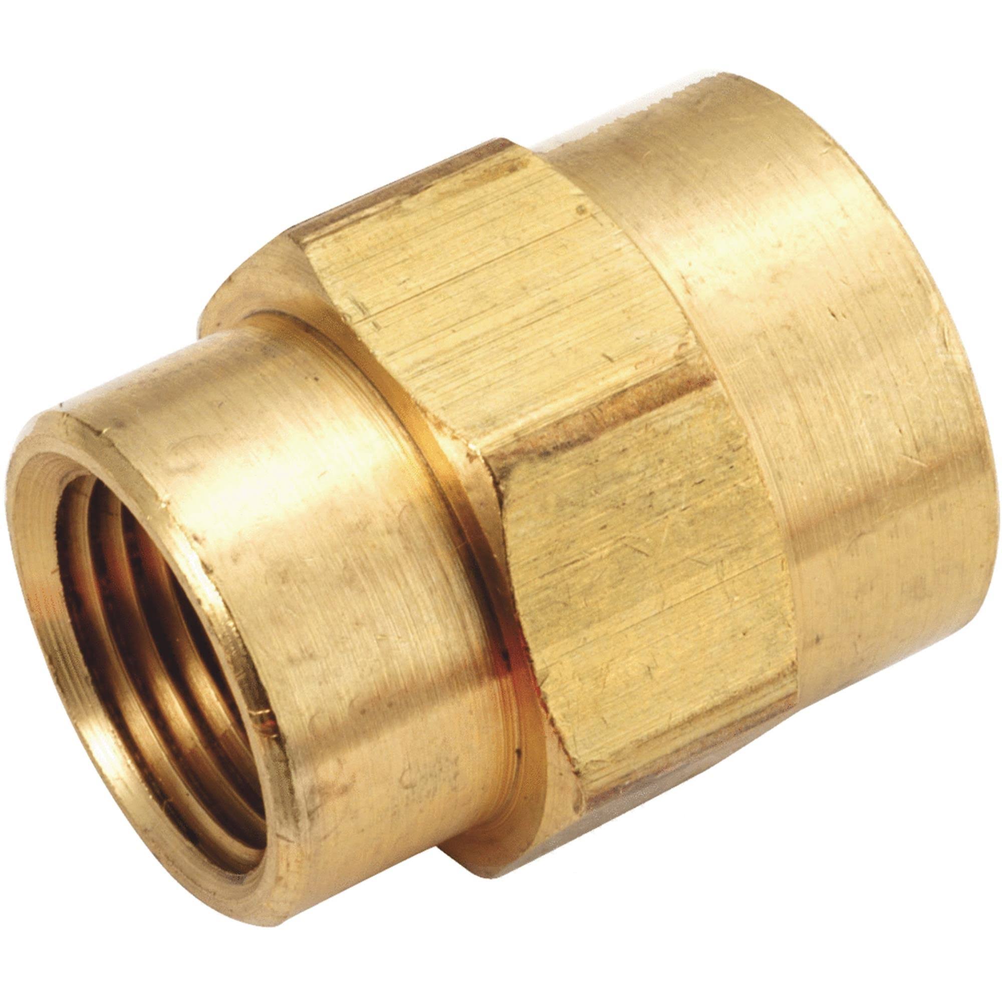 Anderson Metals Corp Inc 756119-0402 Reducing Coupling - Brass, 1/4" x 1/8"