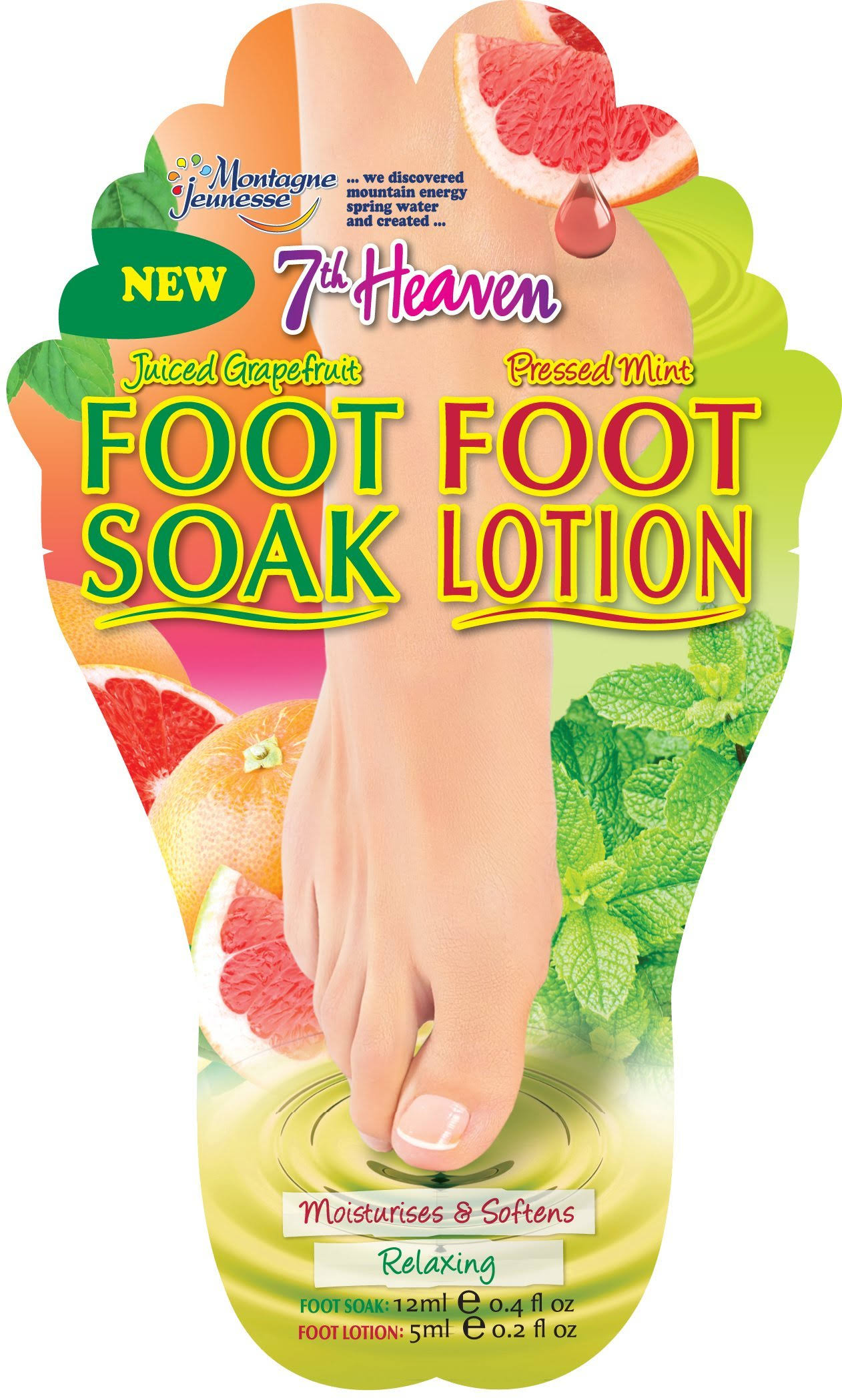7th Heaven Foot Soak and Foot Lotion