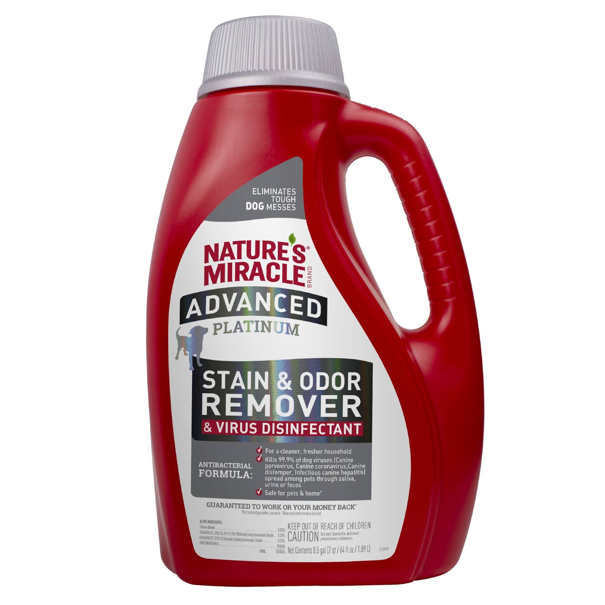 Nature's Miracle Platinum Stain & Odor Remover & Virus Disinfectant