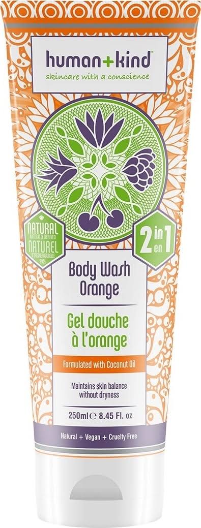 Human + Kind Bodywash - Orange, 250ml