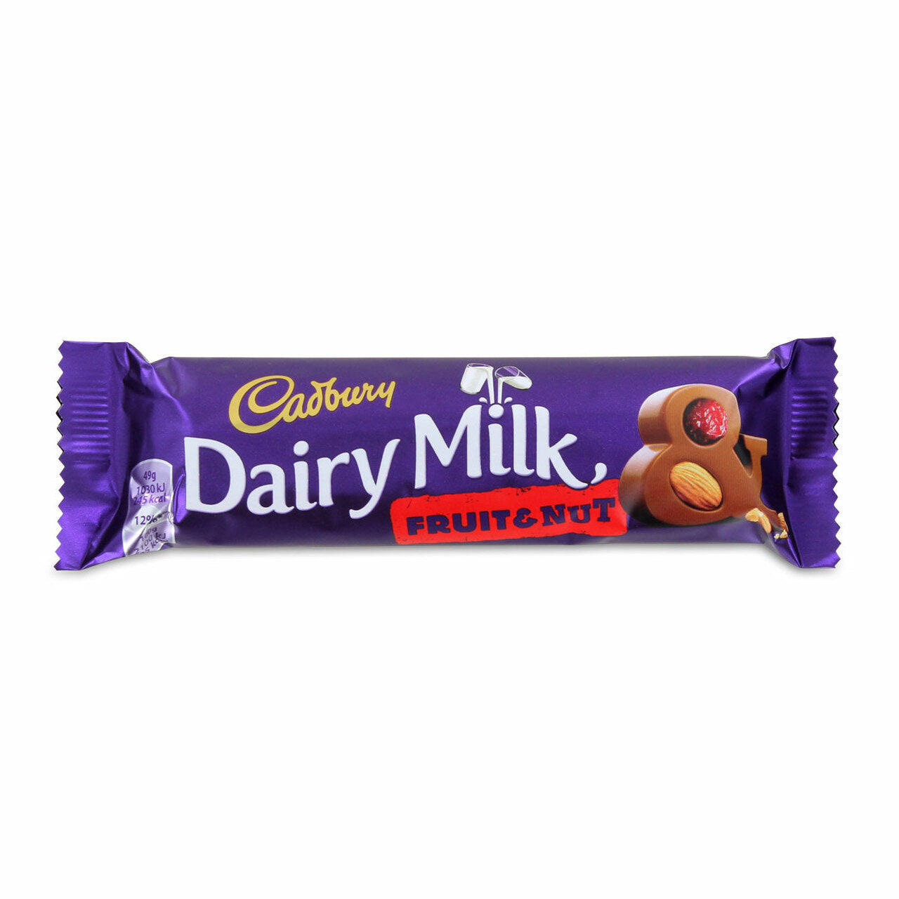 Cadbury Dairy Milk, Fruit & Nut - 1.8 oz bar