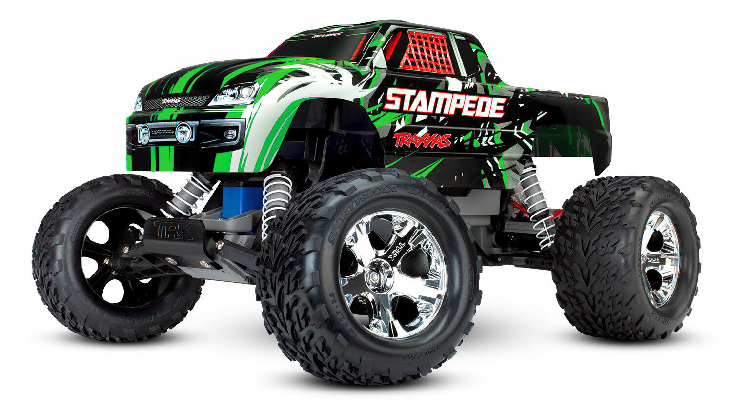 Traxxas Stampede Monster RC Truck Toy - Green