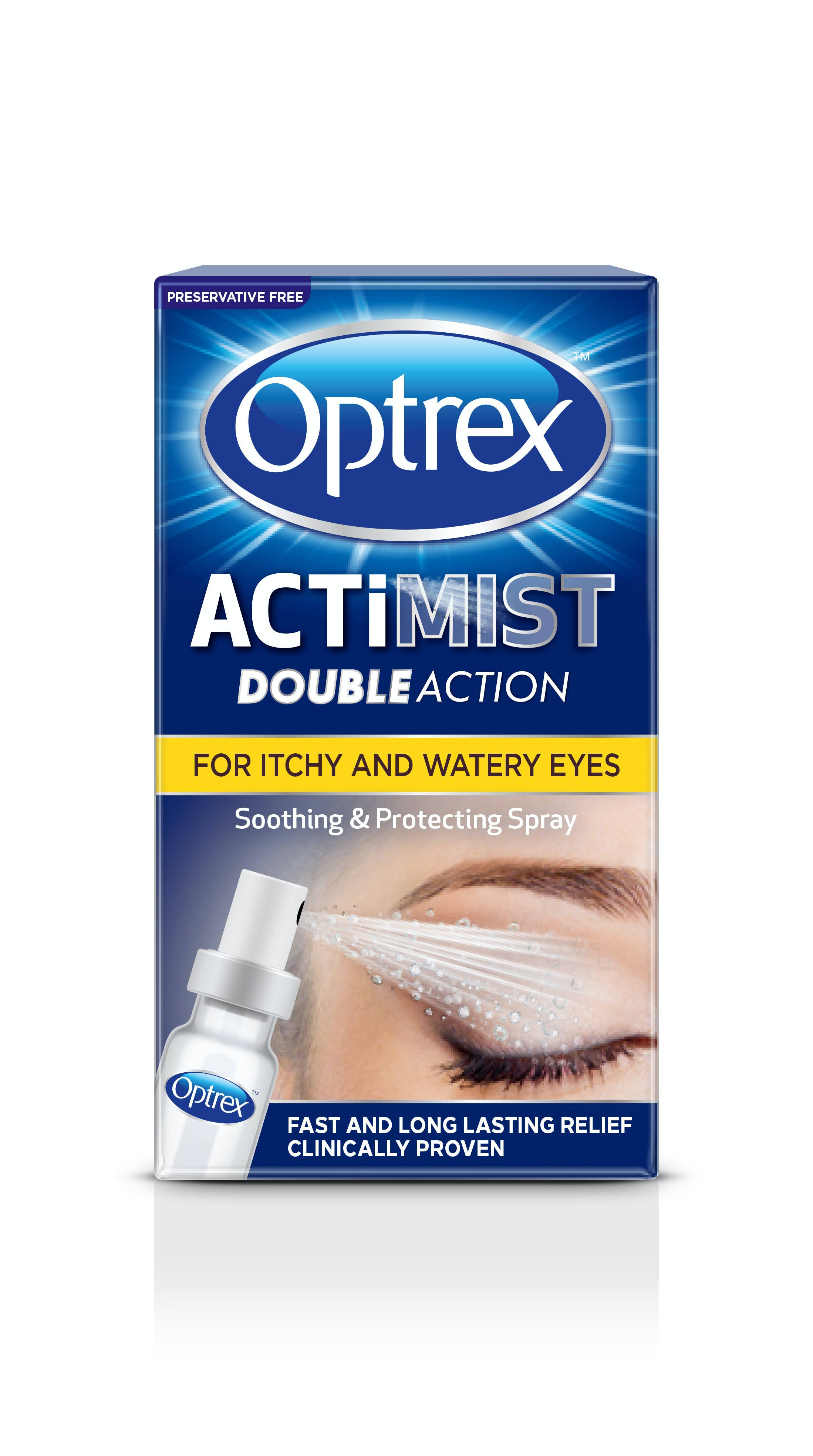 Optrex Actimist Soothing and Protecting Spray - 10ml