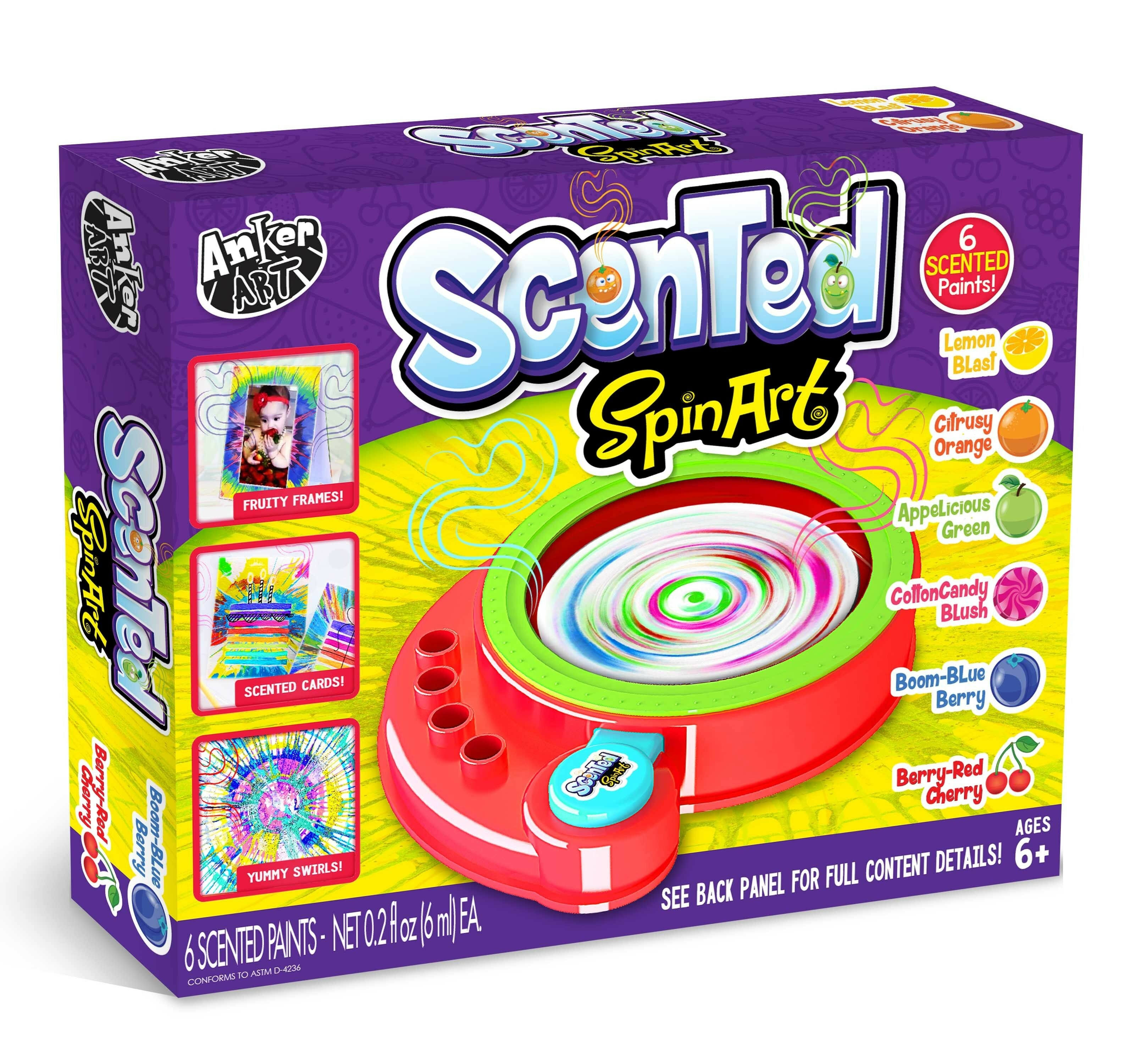 Anker Play Games Art Scented Spin Art