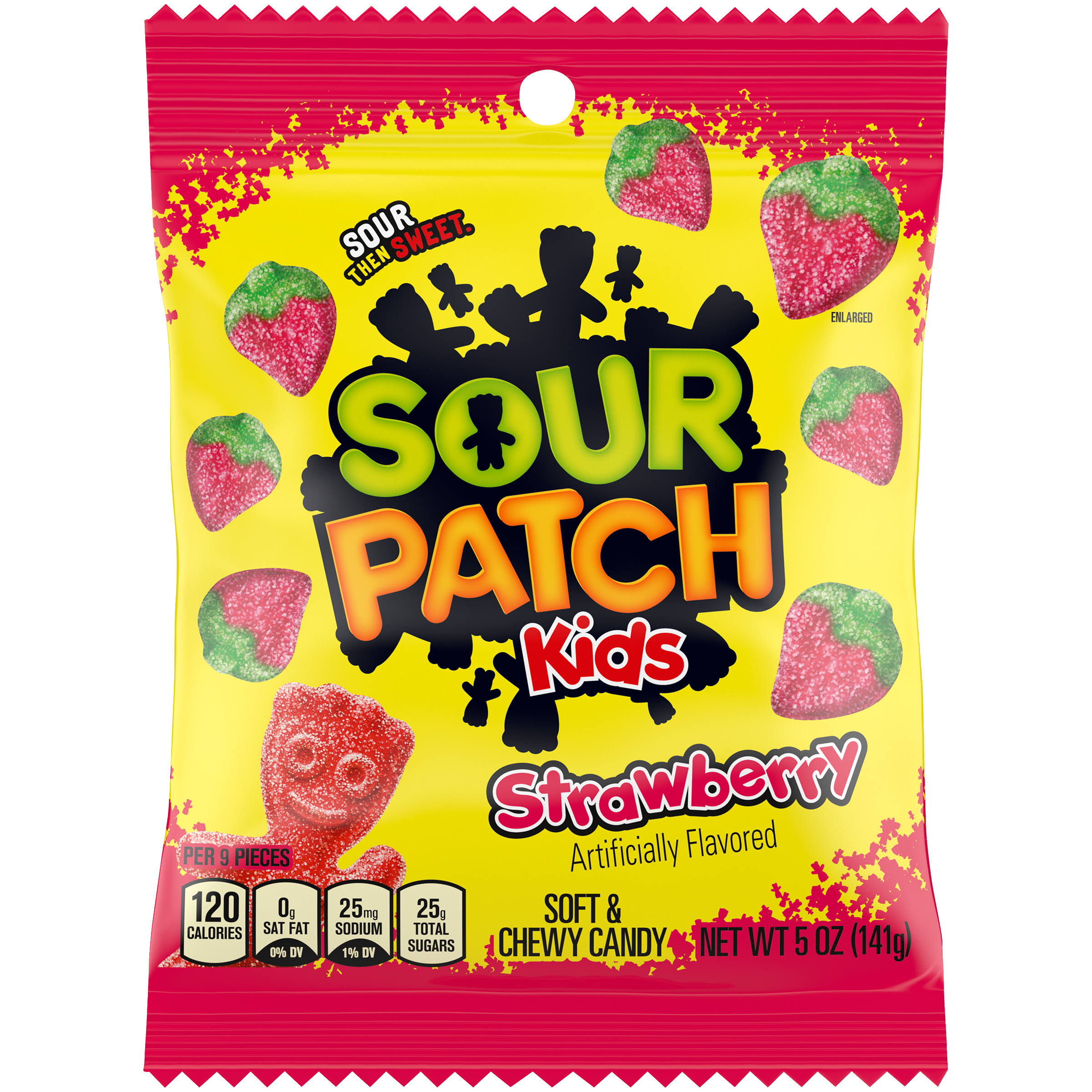 Sour Patch Kids Candy, Soft & Chewy, Strawberry, Kids - 5 oz