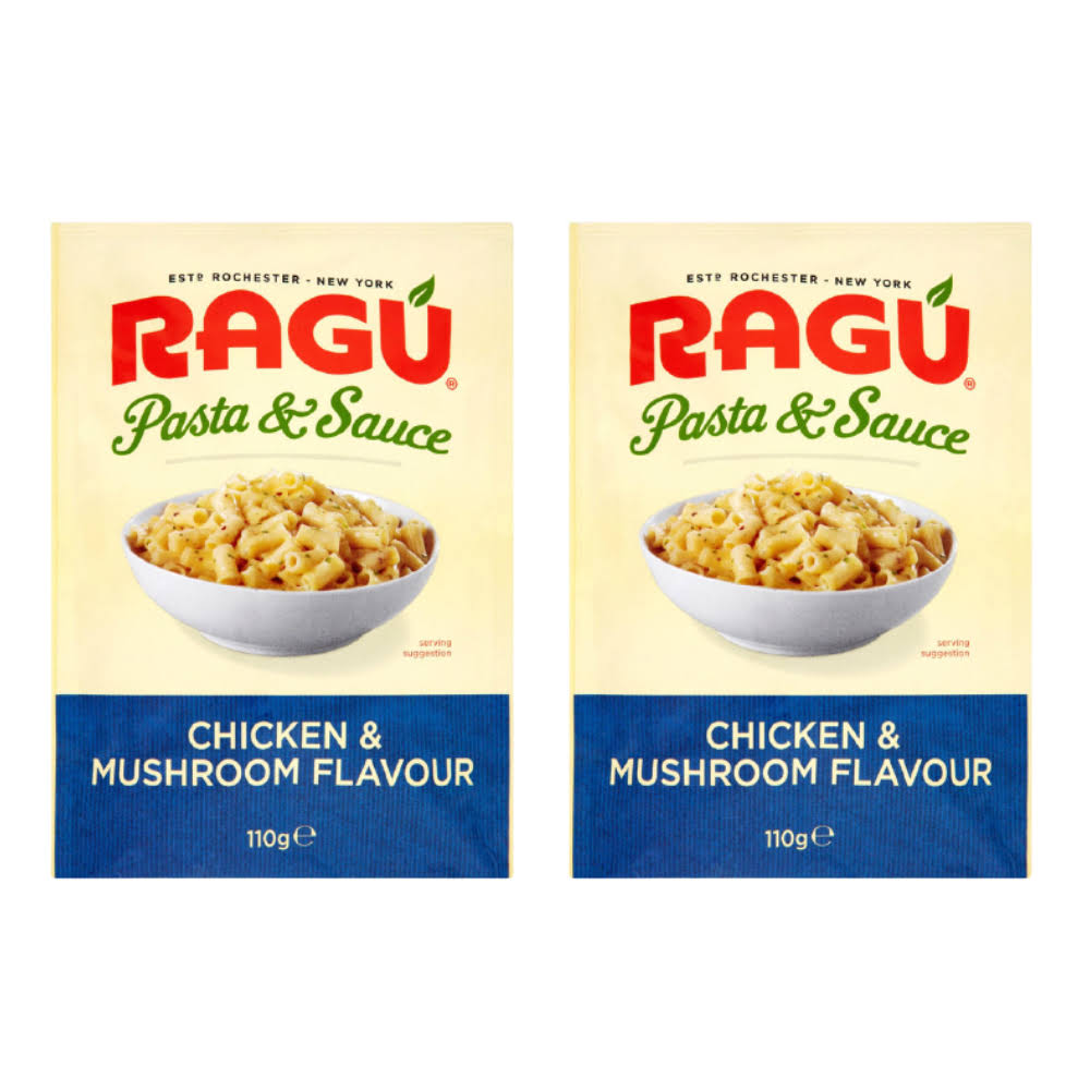 Ragu Pasta & Sauce - Chicken & Mushroom, 110g
