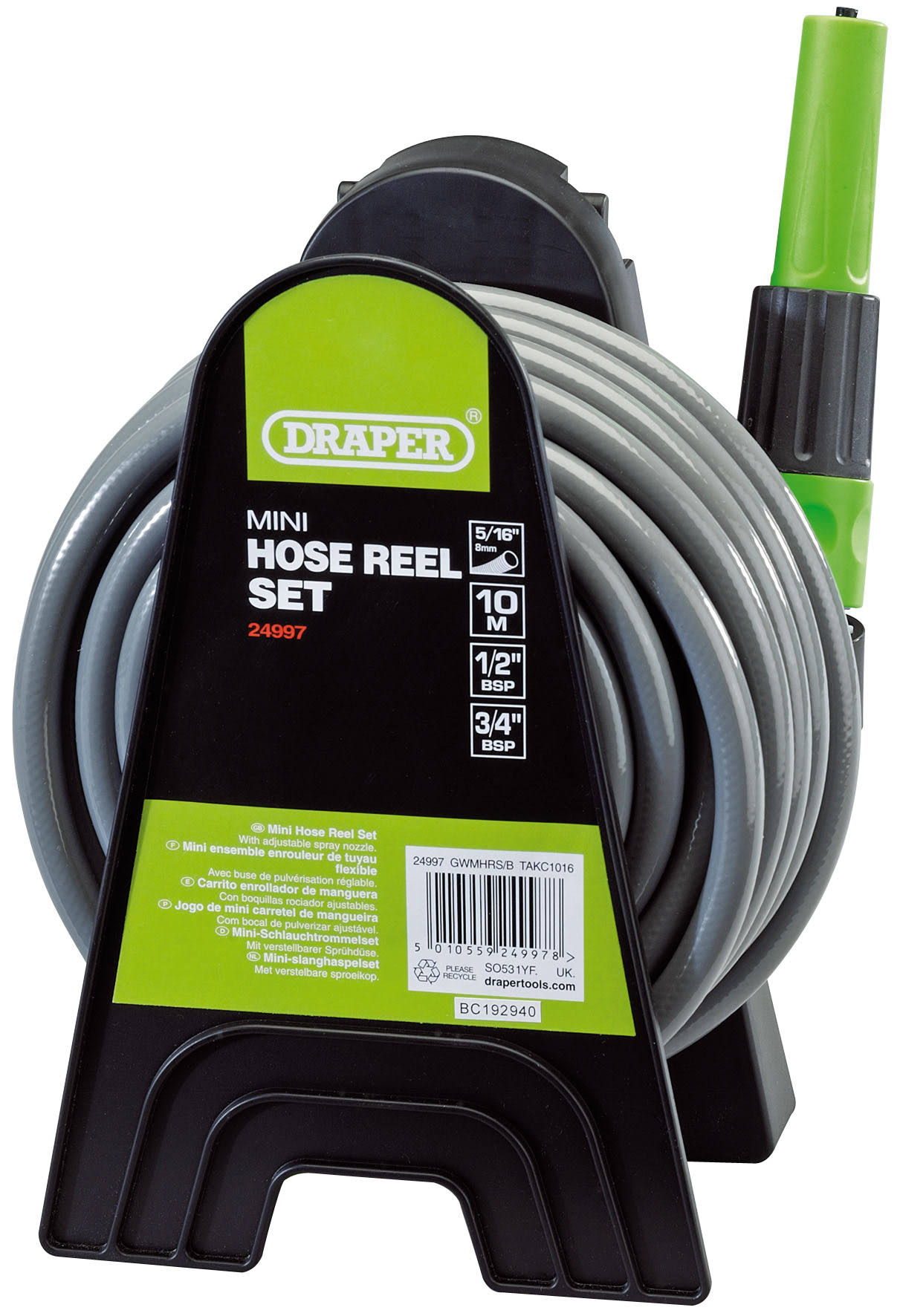 Draper 24997 Mini Hose Reel Set (10M)