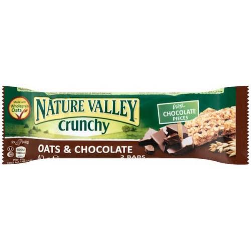 Nature Valley Crunchy Oats and Dark Chocolate Cereal Bar - 42g