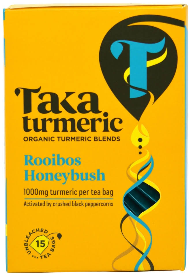 Taka Turmeric - Organic Rooibos Honeybush 15sach