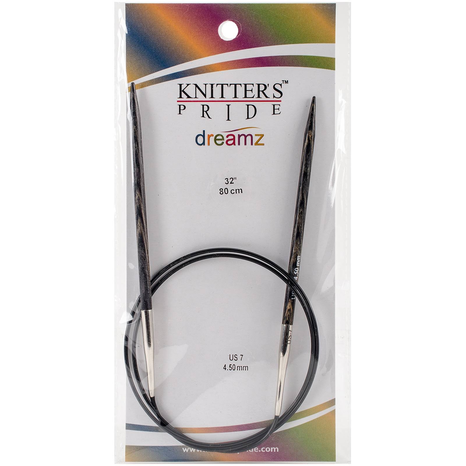 Knitters Pride Dreamz Circular Knitting Needles - Size 8, 32"