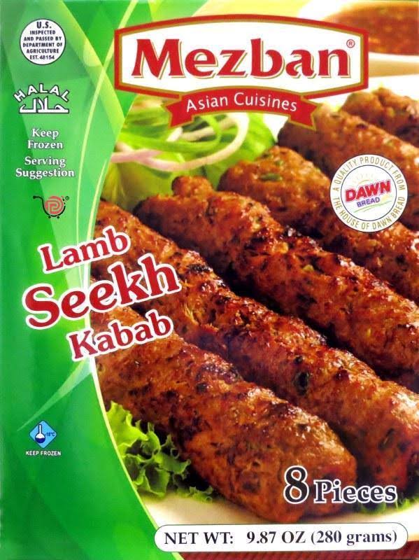 Mezban Lamb Seekh Kabab - 11.28 Ounces - Pasha Market - Delivered by Mercato