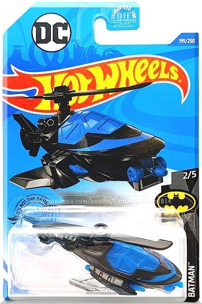 Hot Wheels - Batcopter: '20 Batman #2/5 - #195/250 *Black Edition / DC Comics*