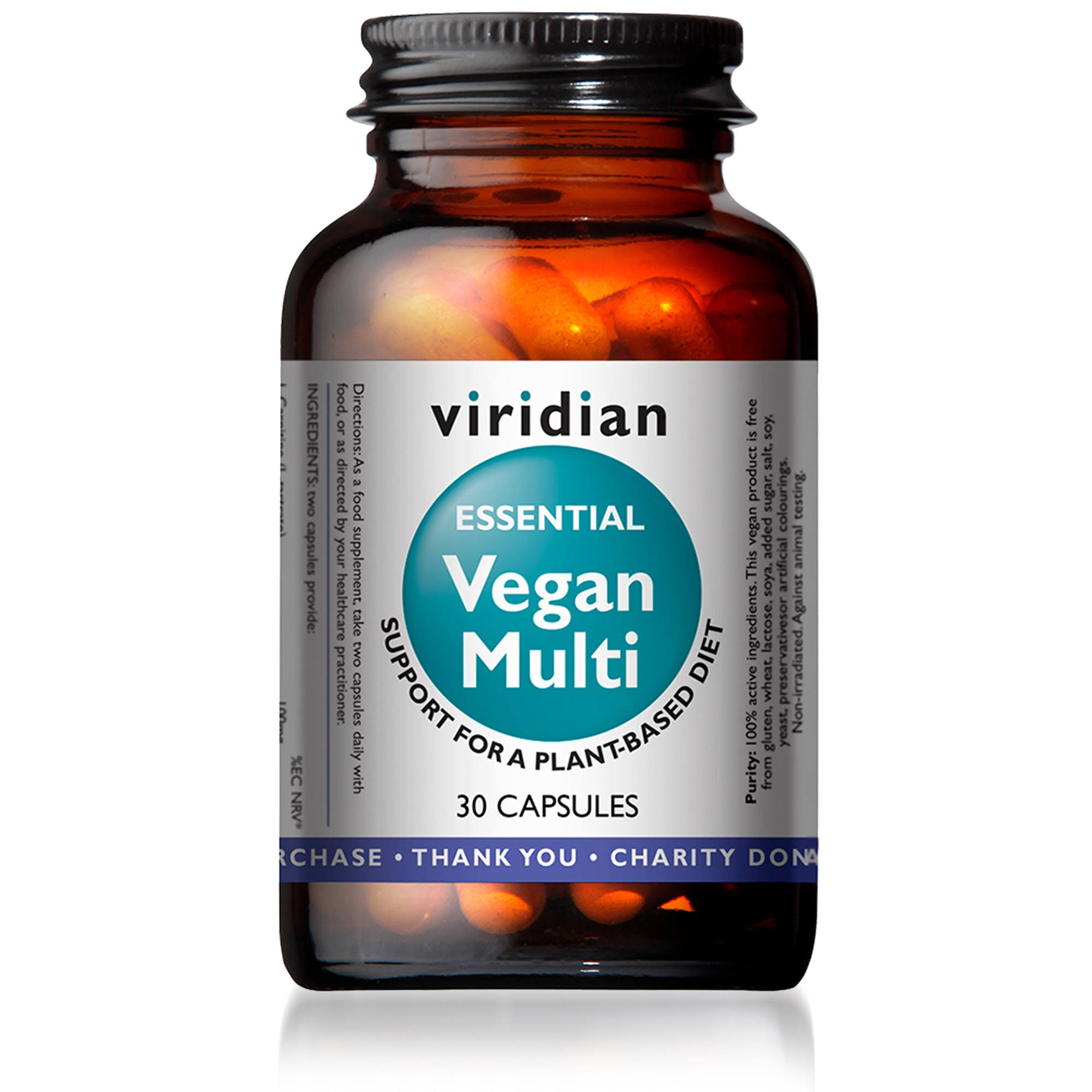 Viridian Essential Vegan Multi (30 Capsules)