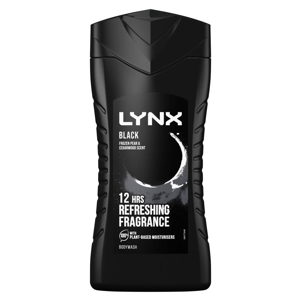 Lynx Black Shower Gel 225ml