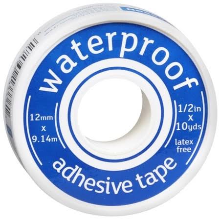 Health Mart Waterproof Adhesive Tape 1/2 in x 10 Yards. - 10 Yrds