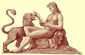 Dionysos med panter